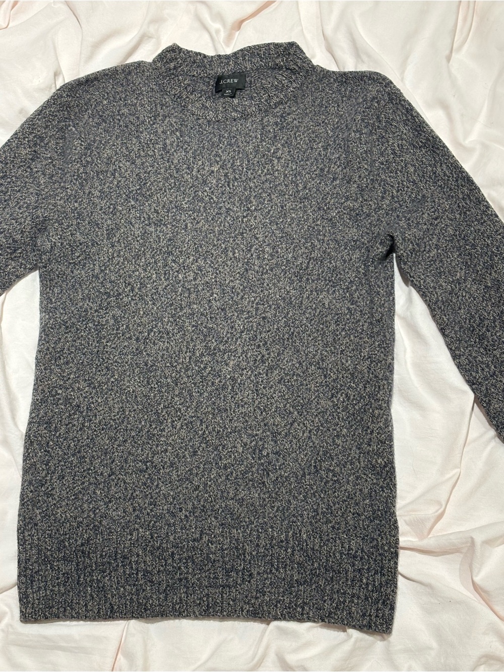 J. Crew Men’s Charcoal Heather Crewneck Sweater